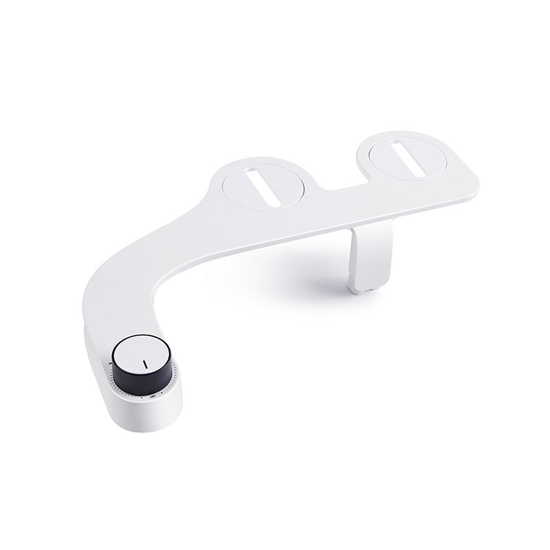 Ultra-thin Battery-free Bidet with Dual Nozzles